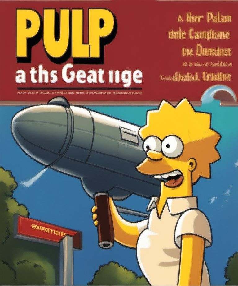 00146-20230820164314-557-A pulp magazine cover, simpstyle _lora_SDXL-simpstyle-Lora_1_, Very detailed, clean, high quality, sharp image.jpg