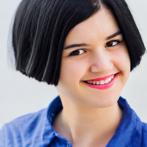 image_a girl with black hair and a blue shirt.png