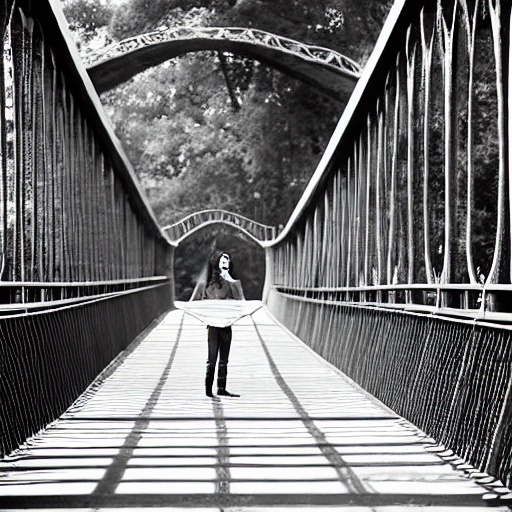 image_a man standing in front of a bridge.png