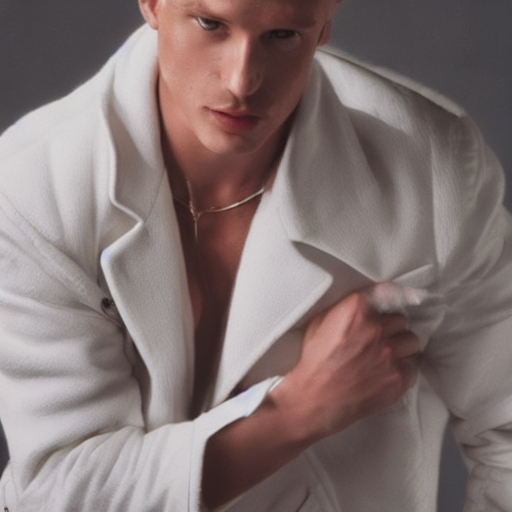 image_a man with blonde hair and a white jacket.png