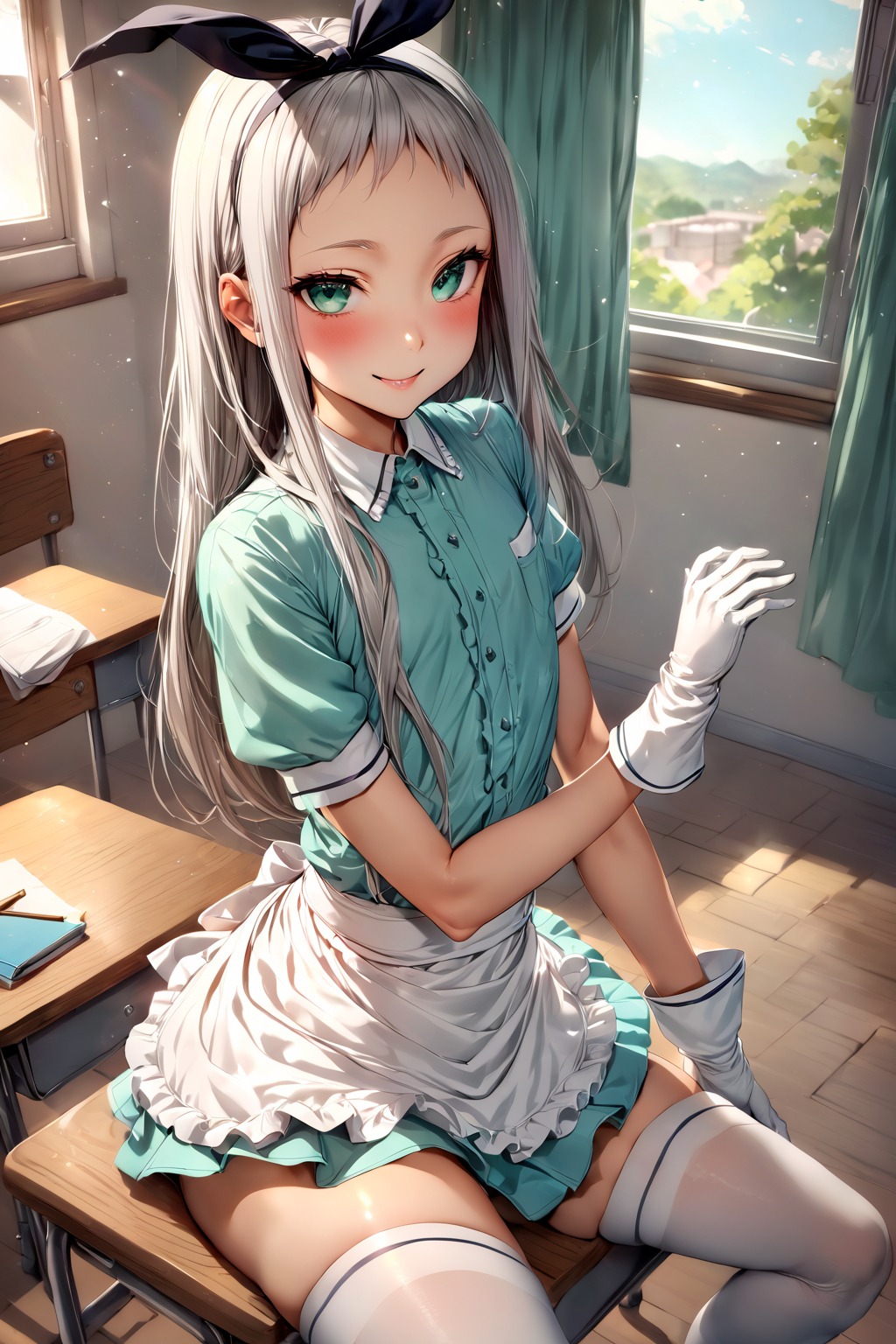 02093-1840480187-masterpiece, best quality, 1boy, _lora_spblendsKanzakiHideriXL_1_ hideridef, otoko no ko, hair bow, black hairband, dress, short.png