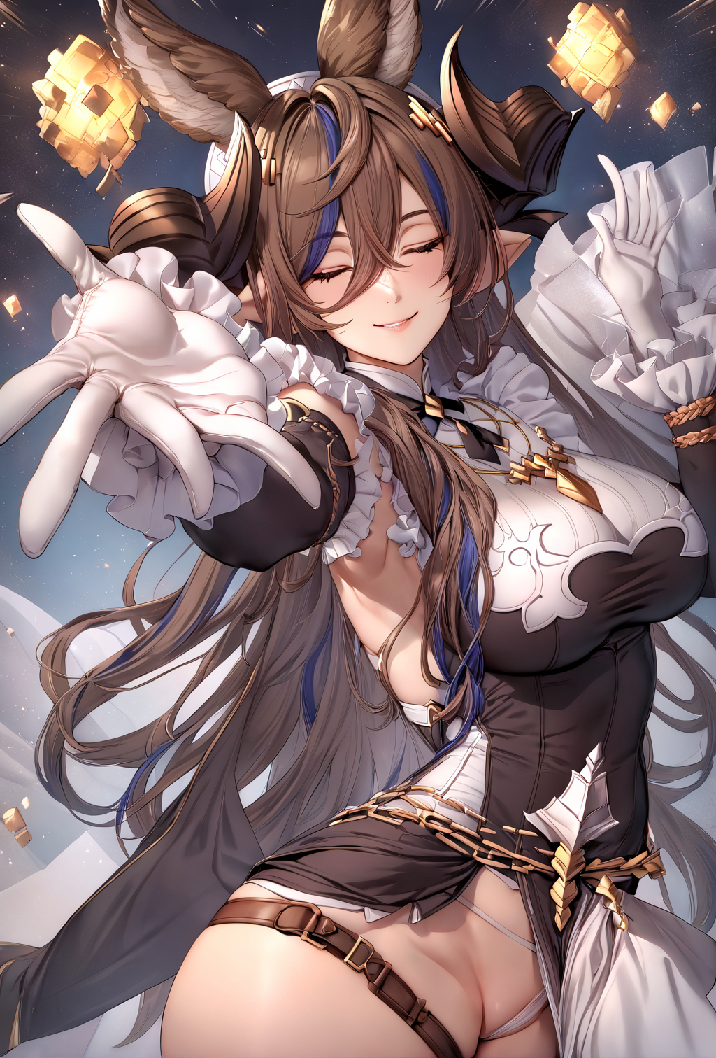 03789-3523194878-masterpiece, best quality, 1girl, _lora_spgbfGalleonXL-000006_1_ galleondef, horns, closed eyes, dress, white gloves, frills, de.png