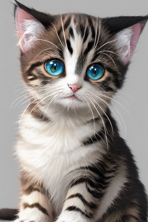 a cute kitten , AnimeChan style.png