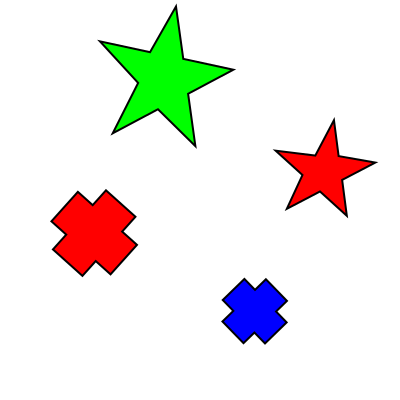 Shape Color Example 1