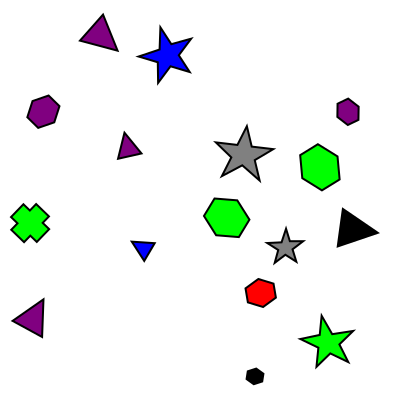 Shape Color Example 2