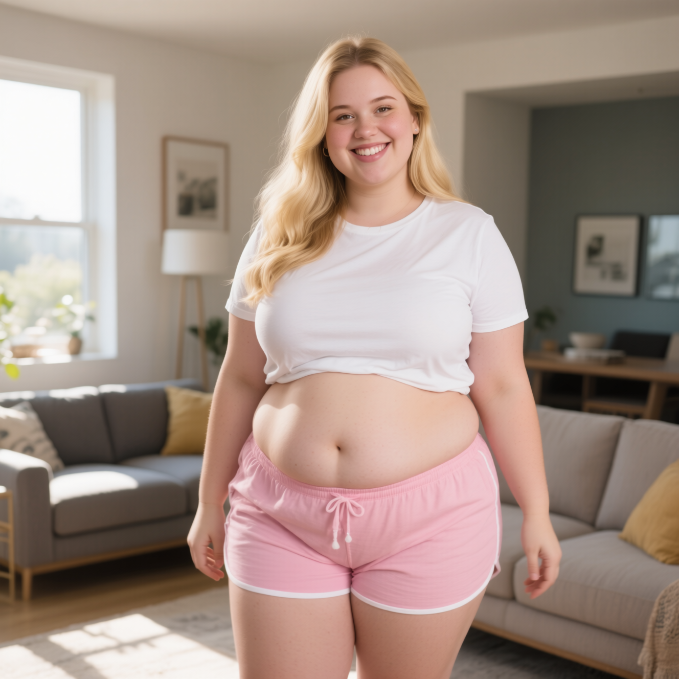 A cute BBW apears!