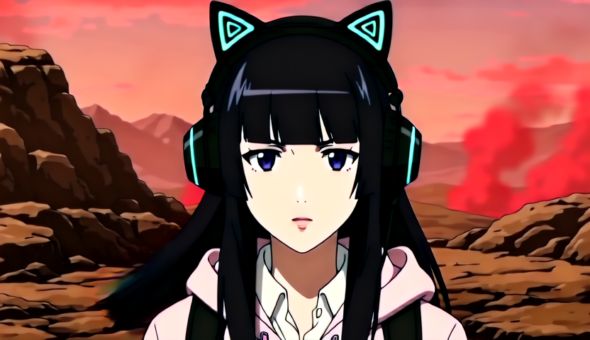 A FLCL Progressive image appears!