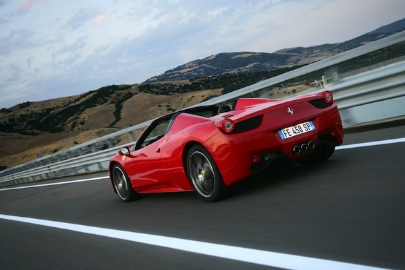 Ferrari 458 Italia Convertible 2012