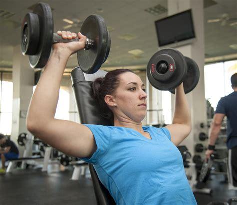 shoulder press exercise